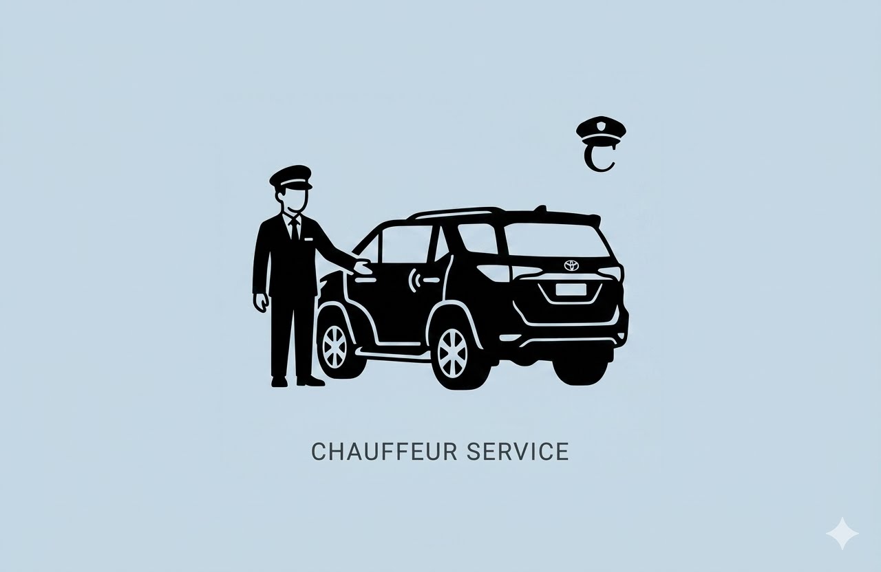 Car rental With Driver rental car available